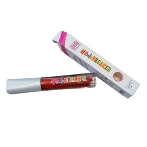 Lipstick The Crayon Case Rule Breaker Short Velvet Liquid color red